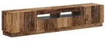 vidaXL 5-teiliges LED TV Schrank Altholz Holzwerkstoff