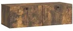 vidaXL Wandmontierter TV-Schrank Ger&auml;ucherte Eiche 98 x 41 x 30 cm