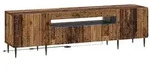 vidaXL LED-TV-Schrank Altholz Holzwerkstoff