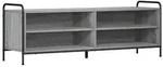 vidaXL TV-Schrank 140 x 39,5 x 50 cm Sonoma-Grau Holzwerkstoff