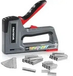 Profi Handtacker Set Heavy Duty 6 in 1 Werkzeugtacker 4000 Klammern