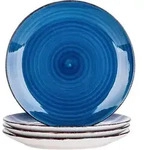 Speiseteller Steingut 4pcs Speiseteller 27 x 2,8 cm Dunkelblau