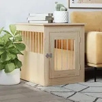 vidaXL Hundek&auml;fig im M&ouml;belstil Sonoma-Eiche 55x75x65 cm Holzwerkstoff