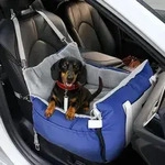 3-in-1 Hundesitz f&uuml;rs Auto & Reisebett f&uuml;r kleine Hunde &ndash; Tragbarer...