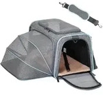 Petsfit Faltbarer Transporttasche Katze und Hund,erweiterbare...
