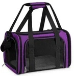 Transporttasche f&uuml;r Katze Hund, Hundetransportbox, Faltbare Katzentransportbox,