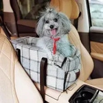 Hunde autositz,Mittelkonsole f&uuml;r Hunde Katzen,kleine Stabiler hundeautositz mit