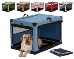 Petsfit Hundebox faltbar, Hundebox f&uuml;r zuhause Verstellbarer Stoffbezug mit