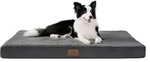 Hundebett orthop&auml;disch waschbar gro&szlig;e L 91 x B 69 x H 8 cm Dunkelgrau