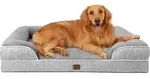 Hundebett Orthop&auml;disches Memory Foam L 112 x B 81 x H 18 cm Grau