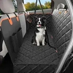 Hundedecke Auto R&uuml;ckbank 100% Wasserdicht Kratzfeste Autoschondecke Hund...