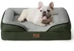 Hundebett orthop&auml;disches rutschfest L 71 x B 58 x H 17 cm Tannengr&uuml;n
