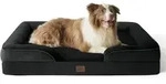 Hundebett orthop&auml;disches 97x71 cm L 97 x B 71 x H 17 cm Schwarz