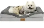 Hundebett orthop&auml;disches Hundesofa rutschfest Kistenschaum M 76&times;55cm
