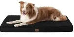 Hundebett orthop&auml;disch waschbar schwarz L 112 x B 81 x H 8 cm Schwarz