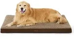 Hundebett orthop&auml;disches Hundematratze L 112 x B 81 x H 8 cm Braun