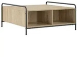 vidaXL Couchtisch Sonoma-Eiche 90 x 90 x 41 cm Holzwerkstoff