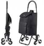 VEVOR faltbarer Einkaufswagen, 450x350x965mm, Sackkarre zum Treppensteigen mit 6
