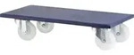 M&ouml;belroller 600x500mm 600kg Kst.Rad 125 mm