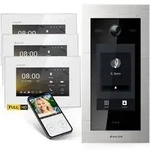 HD Video T&uuml;rsprechanlage mit Touchscreen und RFID f&uuml;r 1 Familienhaus, 3x...