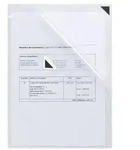 Sichth&uuml;lle Kang Easy Clic A4 antimikrobiell PVC selbsthaftend mit Verschluss VE=5