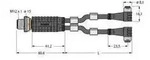 Turck Zweifachverteiler VBRS4.42PKW3S2/2/TXL