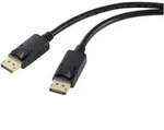 Renkforce DisplayPort Anschlusskabel DisplayPort Stecker 5.00 m Schwarz RF-5245270