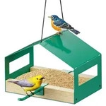 FANHAO Vogelfutterhaus Metall wetterfest zum Aufh&auml;ngen