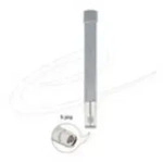 Delock V2X Antenne N Stecker 6 dBi 19 cm omnidirektional starr outdoor grau