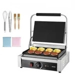 VEVOR kommerzieller Panini-Grill Kontaktgrill 2200 W f&uuml;r Sandwiches Steak Bacon