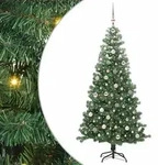 vidaXL Weihnachtsbaum Gr&uuml;n 240 cm PVC