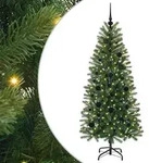 vidaXL K&uuml;nstlicher Weihnachtsbaum Gr&uuml;n 150 cm PE und PVC