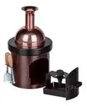 2212 - R&auml;ucherofen Braukessel (braun Hammerschlag), 13 cm