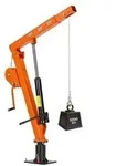 VEVOR Pickup Kran mit 907,2kg Tragkraft, Manueller Ladekran Inkl. Handwinde &...