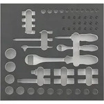 "Werkzeugmodul 2/3 leer Steckschl. 1/4"+1/2" FORTIS"