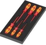 Wera 97111 Schaumstoffeinlage Schraubendreher Kraftform Serie 100 VDE Set 2 mit