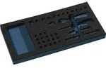 Werkzeugmodul Leereinlage 1/3-Modul 2000 871 247 36-tlg.TECWERK