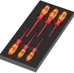 Wera 97110 Schaumstoffeinlage Schraubendreher Kraftform Serie 100 VDE Set 1 mit