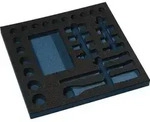 Werkzeugmodul Leereinlage 2/3-Modul 2000 871 248 27-tlg.TECWERK