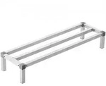 VEVOR Aluminium-Stauregal, 48 x 14 Zoll gro_es kommerzielles Bodenregal f&uuml;r