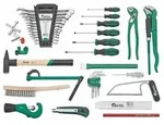Werkzeugsortiment Sanit&auml;r 45-teilig im Rucksack FORTIS