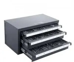 VEVOR Bohrer-Spender-Schrank, Bohrer-Organizer mit drei Schubladen f&uuml;r 1 mm...