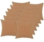 vidaXL Kissenbezug 12 pcs HEERLEN Beige 50 x 50 cm Boucl&eacute;