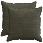 vidaXL Kissenbezug 2 stk. HOUTEN Anthrazit 55 x 55 cm Cord
