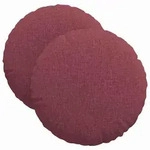 vidaXL Sitzkissen 2 pcs Weinrot &Oslash;40 x 13 cm Stoff