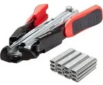 Spurtar Schweineringzangen-Set mit 1200 St&uuml;ck 20MM, automatische Zufuhrringe,