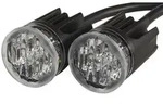 HELLA 2XD 014 564-011 Blitz-Kennleuchte - BST-Round - 12/24V - gelb/blau - Einbau -