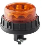 HELLA 2XD 011 557-811 LED-Rundumkennleuchte - K-LED 2.0 - 12/24V - gelb - Rohrstutzen