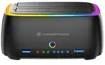 "CONCEPTRONIC Festplattengeh&auml;use 2.5/3.5"HDD/SSD 2xUSB-A sw"