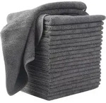 Microfaser Reinigungst&uuml;cher Grau K&uuml;chenlappen 30x30cm 20er Set